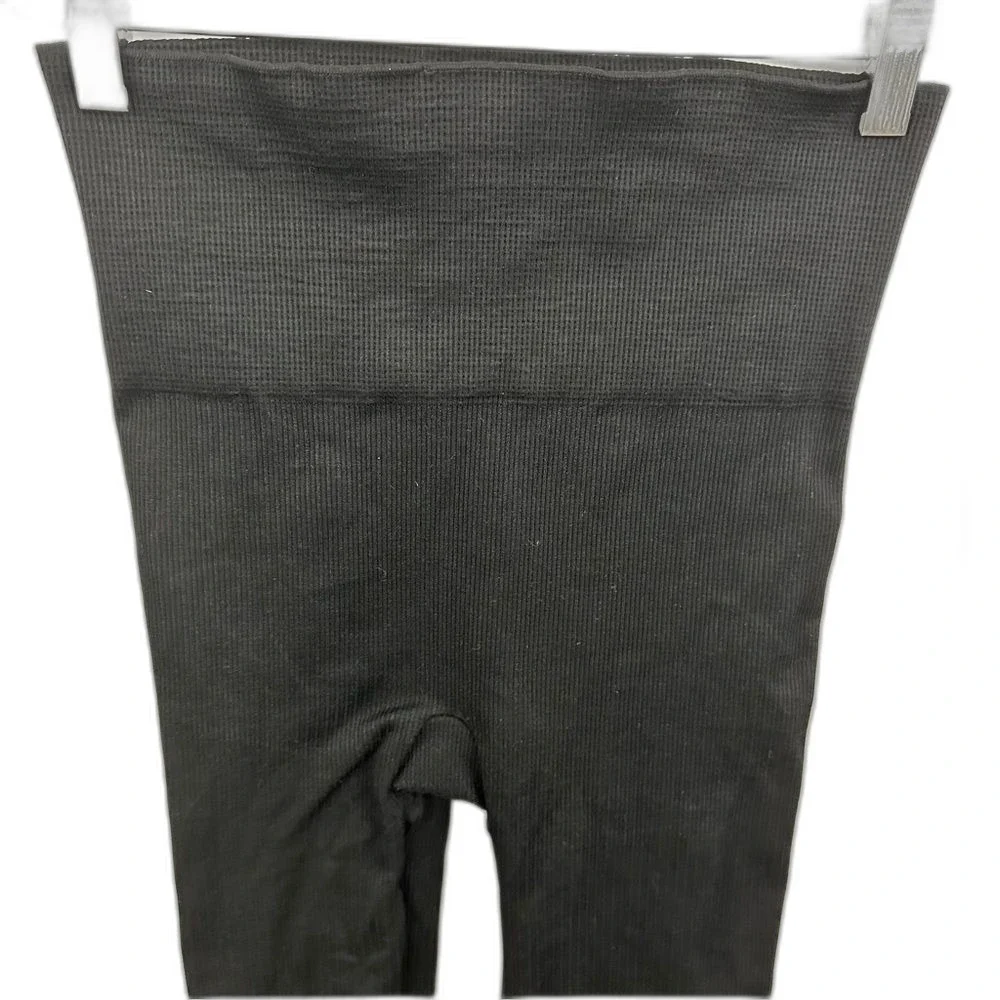SPANX Black Look-At-Me Leggings Size Large - Picture 14 of 14